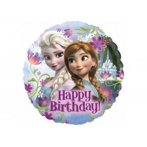 _Balionas "Frozen Happy birthday", 45cm