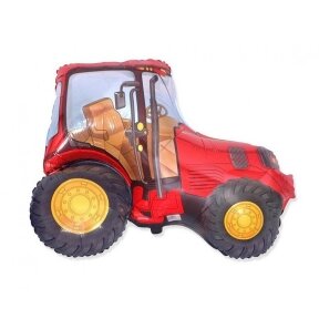Balionas Traktorius, 75 cm x 94 cm, raudonas