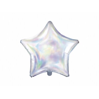 Balionas "Žvaigždė", persiliejančių spalvų, 48 cm