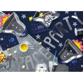 Servetėlės "Space adventure", tema kosmosas, planetos, 33cm x 33cm, 20vnt